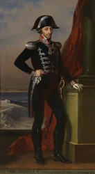 Porträt von Vittorio Emanuele I
